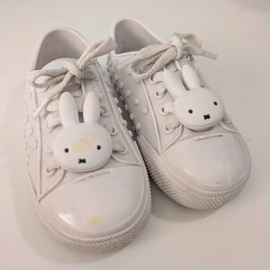 Mini Melissa Polibolha Miffy Bb White toddler 10 Jelly shoes